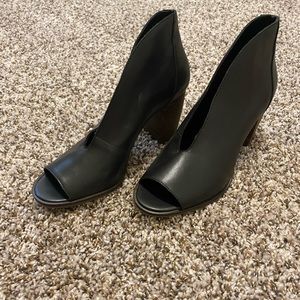 Lucky Peep Toe Booties